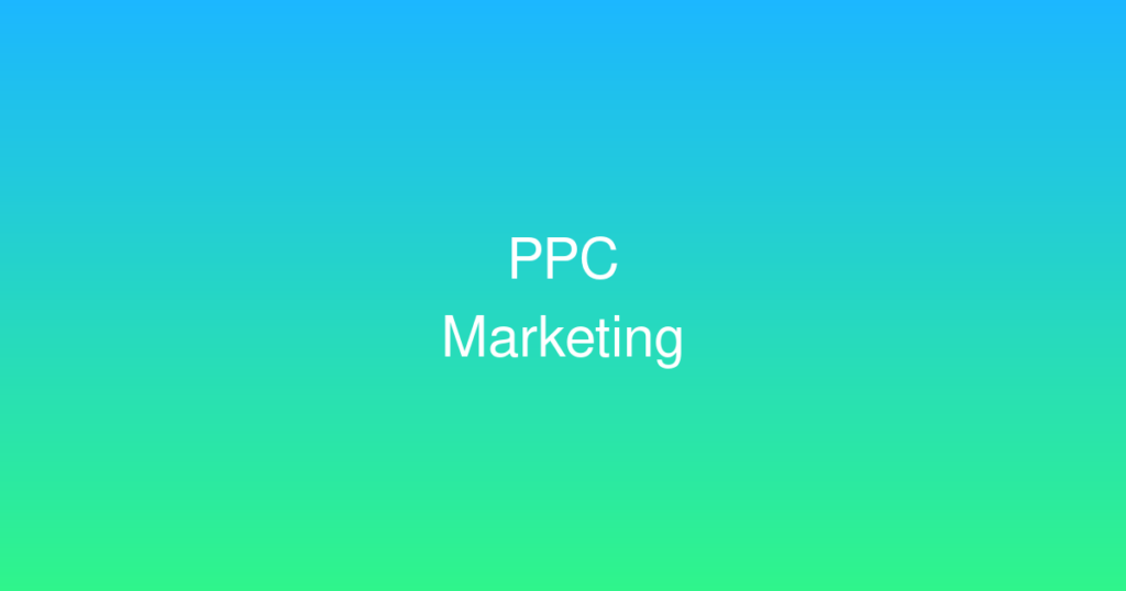 PPC Marketing Services